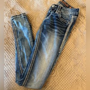 Rock Revival Kai Skinny Jeans size 24
